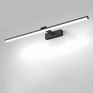 Rotating White Linear Modern LED Metal Vanity Light Zawala Image - 10