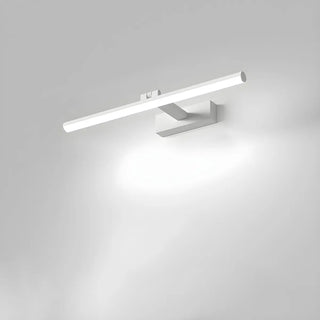 Rotating White Linear Modern LED Metal Vanity Light Zawala Image - 17