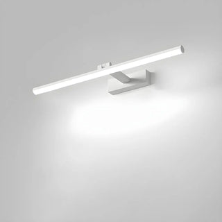 Rotating White Linear Modern LED Metal Vanity Light Zawala Image - 18