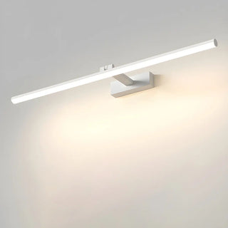 Rotating White Linear Modern LED Metal Vanity Light Zawala Image - 25