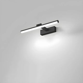Rotating White Linear Modern LED Metal Vanity Light Zawala Image - 6