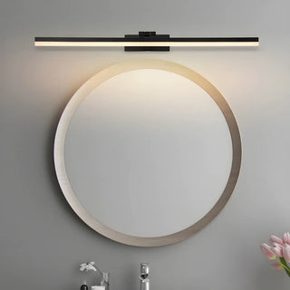 Rotating Black Bar Metal Bathroom Vanity Light Fixture Zawala Image - 1