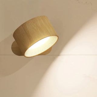 Adjustable Modern Cylinder Metal LED Wall Sconce Image - 2