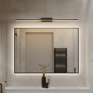 Modern Rotating Linear Metal Bathroom LED Vanity Light Zawala Image - 2