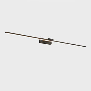 Modern Rotating Linear Metal Bathroom LED Vanity Light Zawala Image - 7