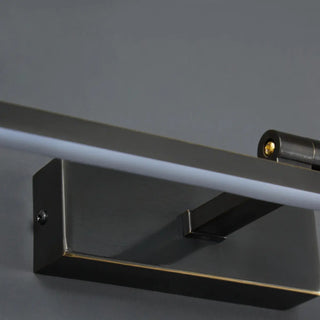 Modern Rotating Linear Metal Bathroom LED Vanity Light Zawala Image - 8