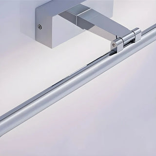 Rotating Modern Long Linear LED Black Vanity Light Zawala Image - 16