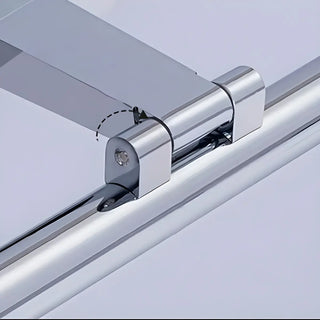 Rotating Modern Long Linear LED Black Vanity Light Zawala Image - 17
