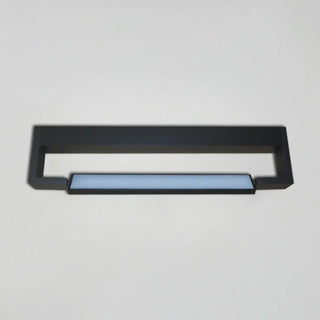 Trendy Silver Rectangular Metal Bathroom Vanity Light Zawala Image - 8