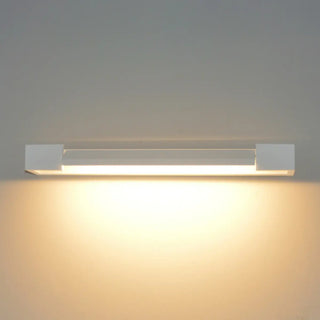 Trendy Silver Rectangular Metal Bathroom Vanity Light Zawala Image - 9