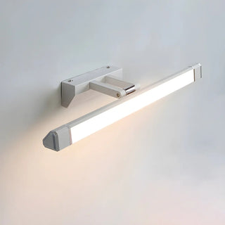 Rotating White Modern Rectangular LED Vanity Light Zawala Image - 10