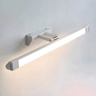 Rotating White Modern Rectangular LED Vanity Light Zawala Image - 11