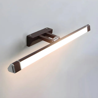 Rotating White Modern Rectangular LED Vanity Light Zawala Image - 13