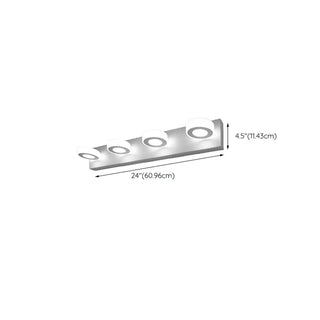 4-Light Adjustable Modern Round Metal Vanity Light Zawala Image - 13