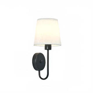 Minimalist Antler Design Cylinder Bedside Wall Sconce Zawala Image - 7