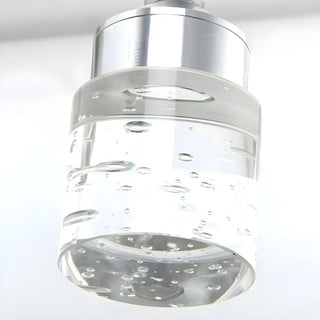 3-Light Square Silver Bathroom Vanity Light Fixture Zawala Image - 8