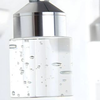 3-Light Square Silver Bathroom Vanity Light Fixture Zawala Image - 12