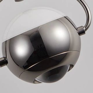 ZOWALA - Modern Unique Bedroom Acrylic Spherical Pendant Light Image - 8