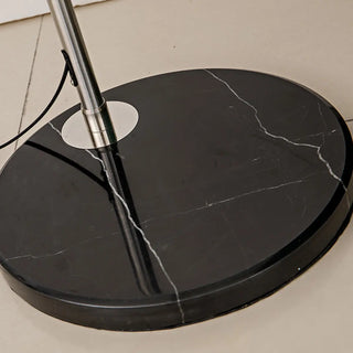 Adjustable Height Sliver Modern Arched Floor Lamp Zawala Image - 8