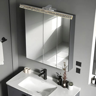 ZOWALA - Exquisite Adjustable Clear Rectangular Vanity Lights Image - 2