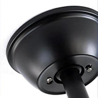 Modern Simple 5 Blade Metal Ceiling Fan with LED Light Zawala Image - 5
