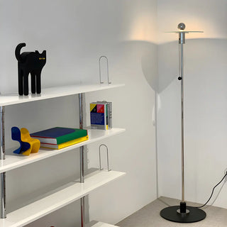 ZOWALA - Modern Silver Metal Floor Lamp Image - 1