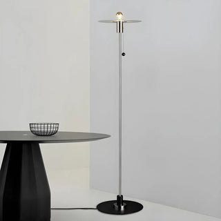 ZOWALA - Modern Silver Metal Floor Lamp Image - 2
