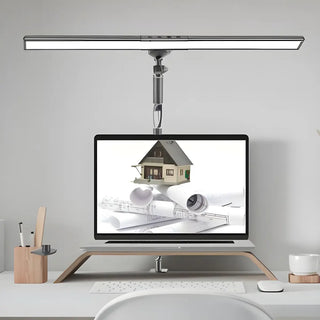Modern Minimalist Adjustable Metal Arm LED Table Lamp Zawala Image - 3