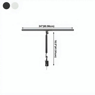 Modern Minimalist Adjustable Metal Arm LED Table Lamp Zawala #size