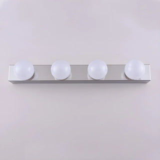 Simple White Globe Decor Wall Vanity Light Multi-Light Zawala Image - 7