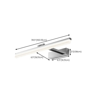 Modish Rectangular LED Bathroom Mirror Vanity Light Zawala Image - 15