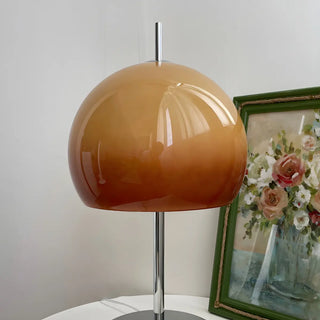 Elegant Dome Umbrella Glass Shade Modern Table Lamp Zawala Image - 10