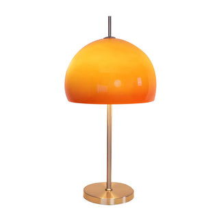 Elegant Dome Umbrella Glass Shade Modern Table Lamp Zawala Image - 11