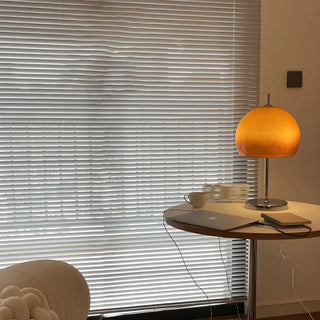 Elegant Dome Umbrella Glass Shade Modern Table Lamp Zawala Image - 6