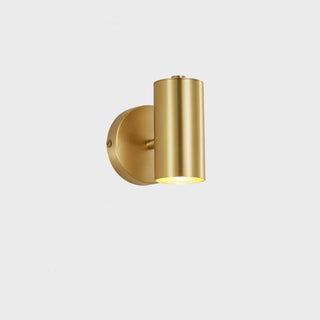 Modern Adjustable Black Cylinder Bedside Wall Sconce Zawala Image - 4