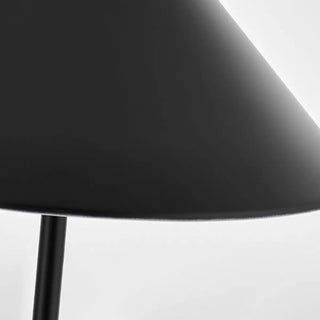 Minimalist Black Cone Metal Living Room Floor Lamp Zawala Image - 8