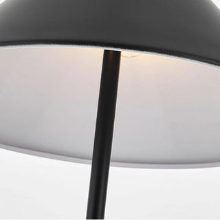 Minimalist Black Cone Metal Living Room Floor Lamp Zawala Image - 9
