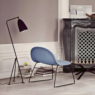 Modern Simple Black Cone and Tripod Metal Floor Lamp Zawala Image - 1