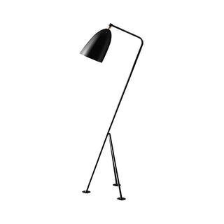 Modern Simple Black Cone and Tripod Metal Floor Lamp Zawala Image - 7