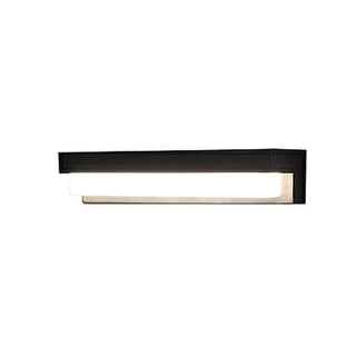 Black Modern Rectangular LED External Wall Lights Zawala Image - 13