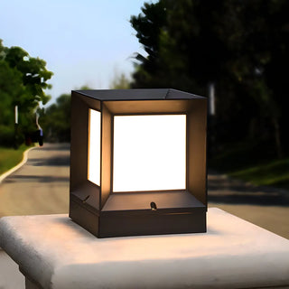 Waterproof Contemporary Outdoor Square Wall Sconce Zawala Image - 1