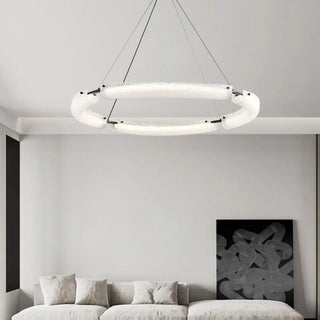 ZOWALA - Modern Simple Circular Glass Hanging Light