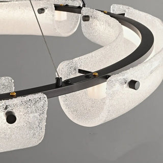 ZOWALA - Modern Simple Circular Glass Hanging Light