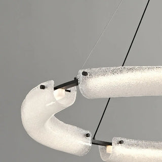 ZOWALA - Modern Simple Circular Glass Hanging Light