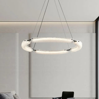 ZOWALA - Modern Simple Circular Glass Hanging Light