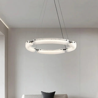 ZOWALA - Modern Simple Circular Glass Hanging Light