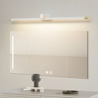 ZOWALA - Modern Simple White Linear Bathroom Vanity Light Image - 2