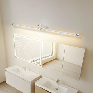 ZOWALA - Modern Simple White Linear Bathroom Vanity Light Image - 3
