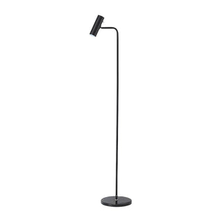 Bedside Brass Adjustable Floor Lamp with Marble Base Zawala Image - 11