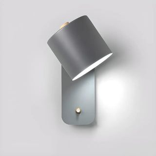Rotatable Cylinder Metal LED Wall Sconce Lights Zawala Image - 10